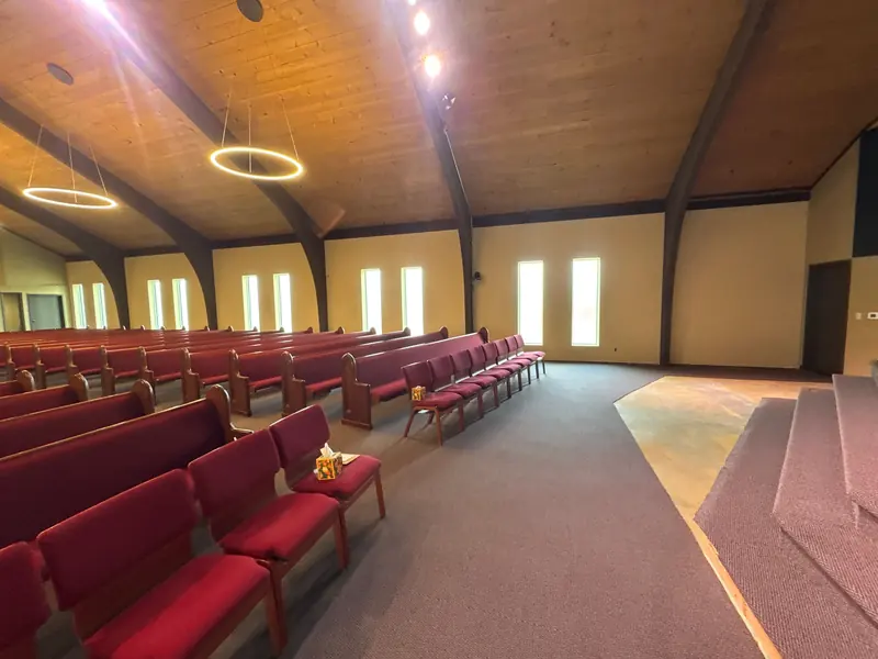 Sanctuary walls refreshed in warm cream