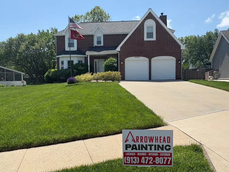 Recent Arrowhead Painting exterior project near Prairie Village