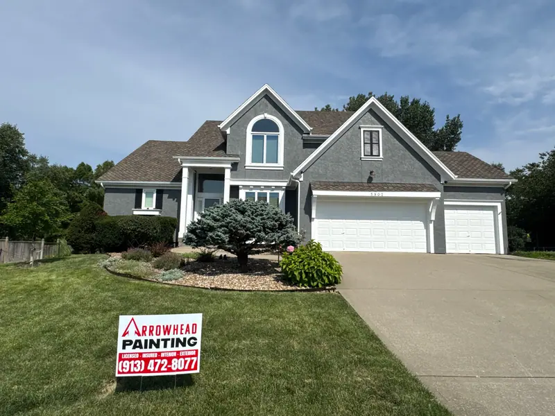 Recent Arrowhead Painting exterior project near North Kansas City