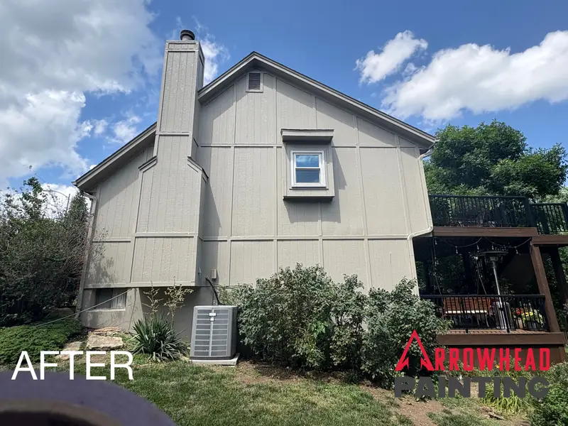 Recent Arrowhead Painting exterior project near Shawnee