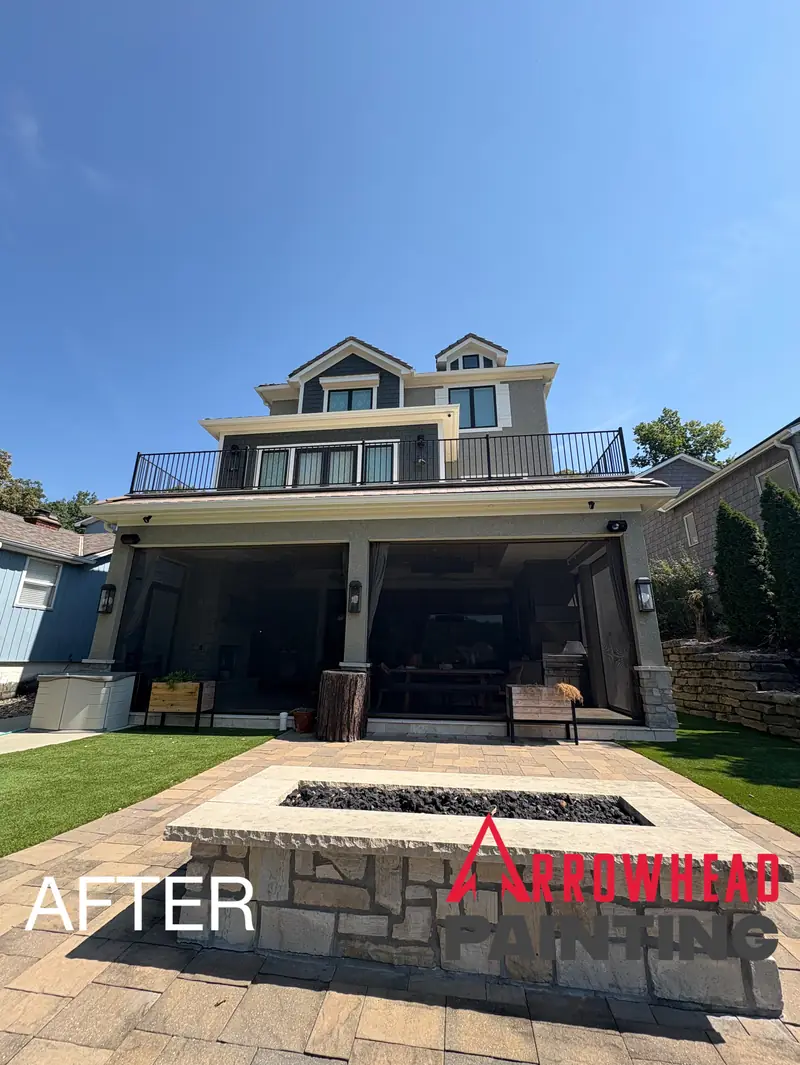 Recent Arrowhead Painting exterior project near Parkville
